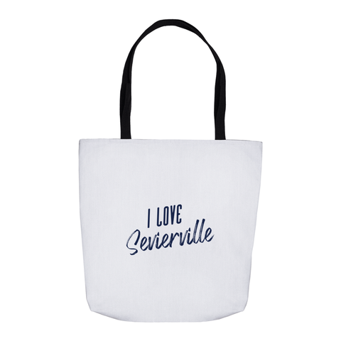 I Love Sevierville Tote Bag