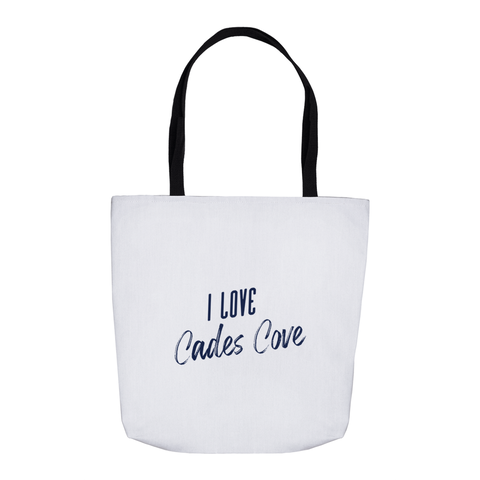 I Love Cades Cove Tote Bag