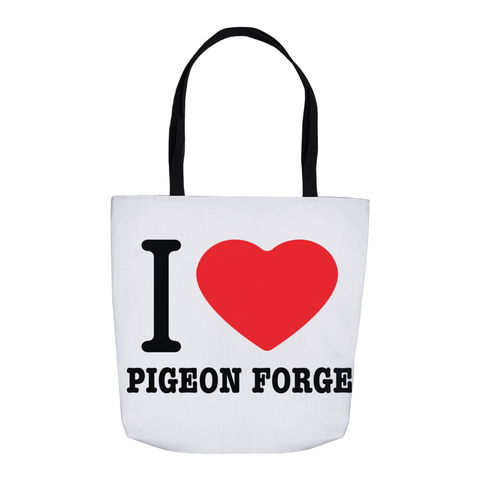 Love Pigeon Forge Tote Bag