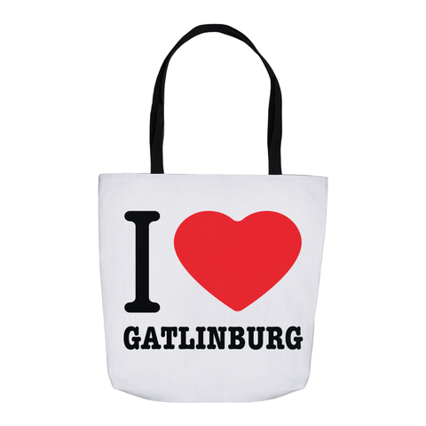 Gatlinburg Blue Ombre Tote Bag
