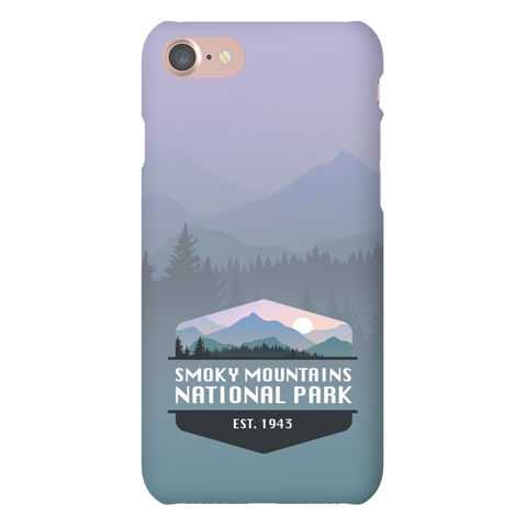 Smoky Mountain National Park Badge Phone Case