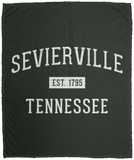 Sevierville Established - Plush Fleece Blanket (50x60)