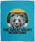 Great Smoky Mountains Bear - Plush Fleece Blanket (50x60)