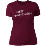 I Love the Smoky Mountains (White) - Women's Tee