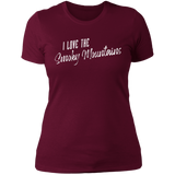 I Love the Smoky Mountains (White) - Women's Tee