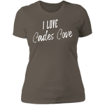 I Love Cades Cove (White) - Women's Tee