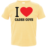 Love Cades Cove Toddler Tee