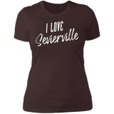 I Love Sevierville (White) - Women's Tee