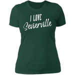 I Love Sevierville (White) - Women's Tee