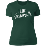 I Love Sevierville (White) - Women's Tee