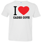 Love Cades Cove Toddler Tee