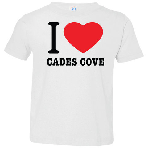 Love Cades Cove Toddler Tee