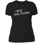 I Love the Smoky Mountains (White) - Women's Tee