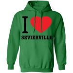 Love Sevierville - Pullover Hoodie