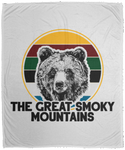 Great Smoky Mountains Bear - Plush Fleece Blanket (50x60)