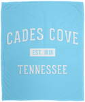 Cades Cove Established - Plush Fleece Blanket (50x60)