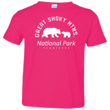 Great Smoky Mtns (White) - Toddler T-Shirt