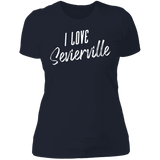 I Love Sevierville (White) - Women's Tee