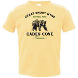 Smoky Mountains Cades Cove Bear - Toddler T-Shirt