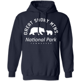 Great Smoky Mtns (White) - Pullover Hoodie