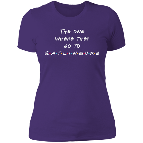 The One Where They Go to Gatlinburg (White) - Women's Tee