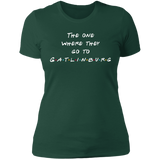 The One Where They Go to Gatlinburg (White) - Women's Tee