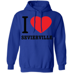 Love Sevierville - Pullover Hoodie