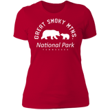 Great Smoky Mtns (White) - Women's Tee