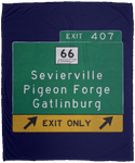 Exit 407 - Plush Fleece Blanket (50x60)