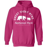 Great Smoky Mtns (White) - Pullover Hoodie