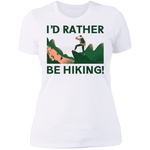 I'd Rather Be Hiking - Women's Tee