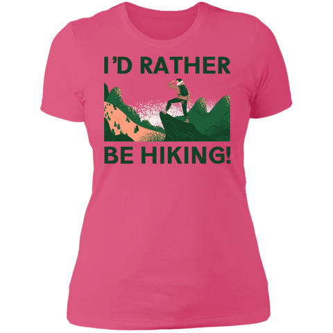 I'd Rather Be Hiking - Women's Tee