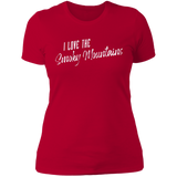 I Love the Smoky Mountains (White) - Women's Tee