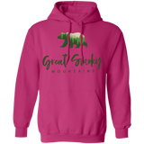 Great Smoky Mountains Green - Pullover Hoodie