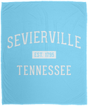 Sevierville Established - Plush Fleece Blanket (50x60)