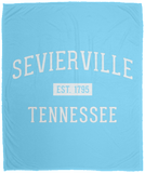 Sevierville Established - Plush Fleece Blanket (50x60)