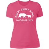 Great Smoky Mtns (White) - Women's Tee