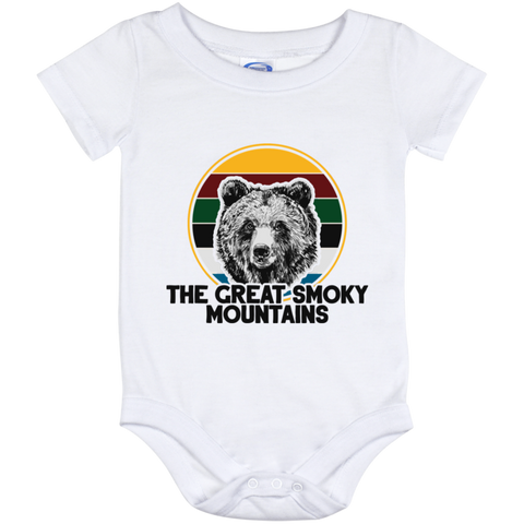 Great Smoky Mountains Bear - Baby Onesie