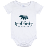 Great Smoky Mountains Blue - Baby Onesie