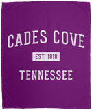 Cades Cove Established - Plush Fleece Blanket (50x60)