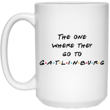 The One Where They Go to Gatlinburg - White Mug