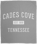 Cades Cove Established - Plush Fleece Blanket (50x60)