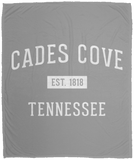 Cades Cove Established - Plush Fleece Blanket (50x60)