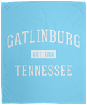 Gatlinburg Established - Plush Fleece Blanket (50x60)