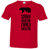 Smoky Mountain Family Vacation Bear - Toddler T-Shirt