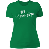 I Love Pigeon Forge (White) - Women's Tee