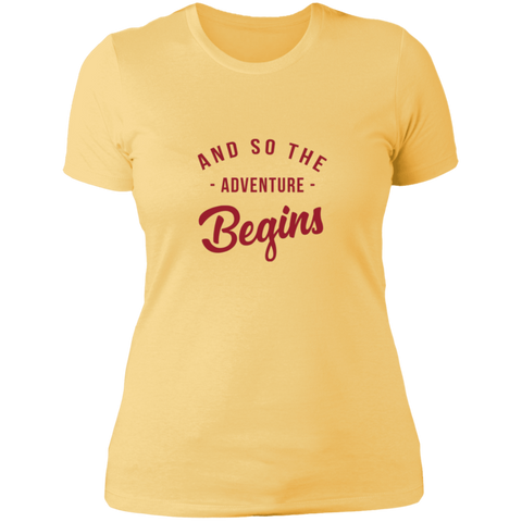 And So the Adventure Begins - Women's Tee