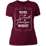 As Smooth as Tennessee Whiskey (White)  - Women's Tee