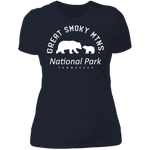 Great Smoky Mtns (White) - Women's Tee