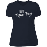 I Love Pigeon Forge (White) - Women's Tee